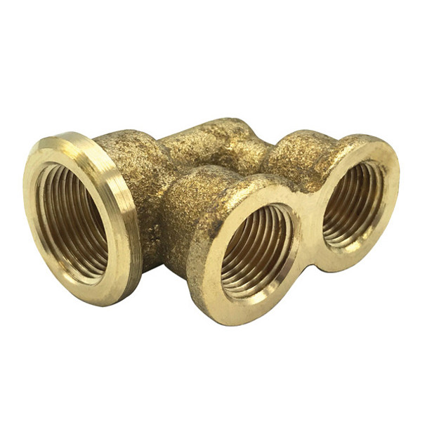 Brass Twin Ell For Diverter Spout