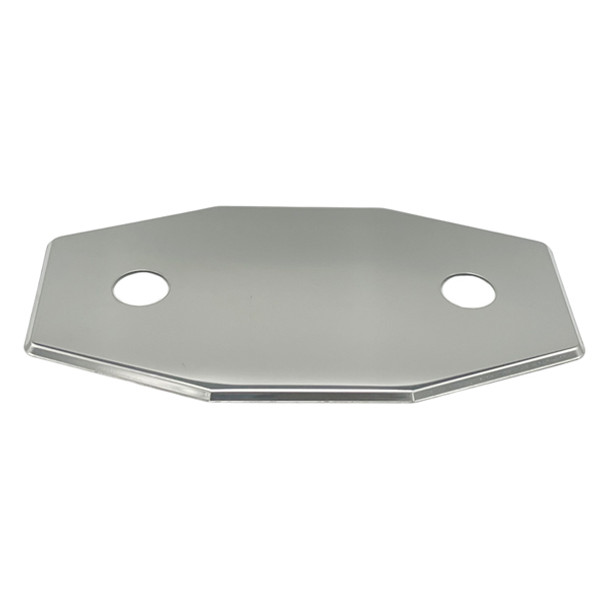 2-Hole Stainless Steel Shower Cover Plate