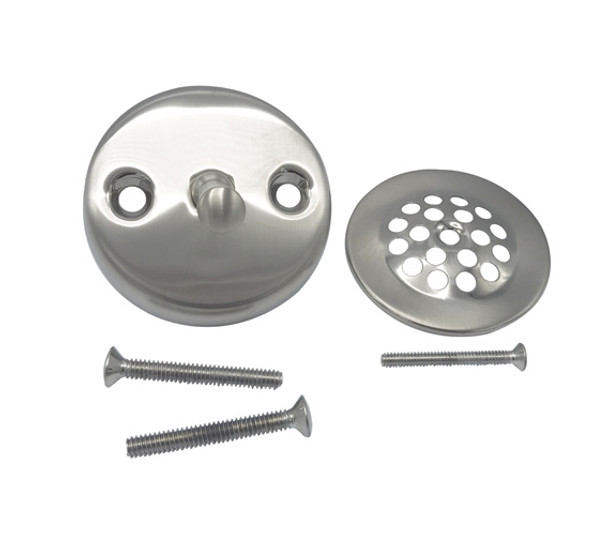 Brushed Nickel Tub Trim Conversion Kit