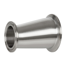 Stainless Steel Sanitary Clamp End Eccentric Reducer