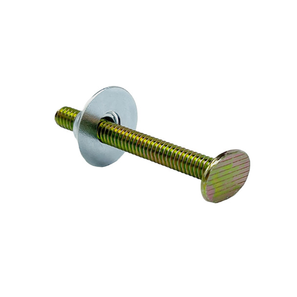 1/4″ X 2 1/4″ Brass-Plated Bolt with Nut & Washer (Each)