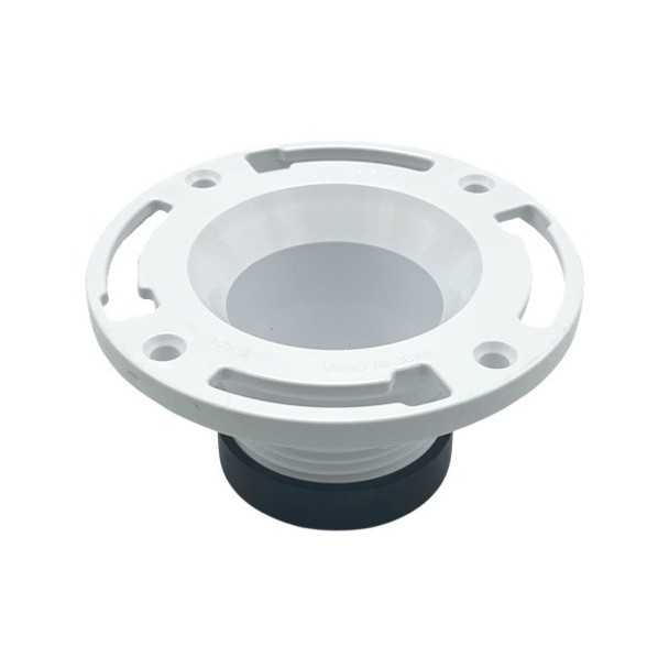 4″ PVC “Twistee” Push-In Closet Flange