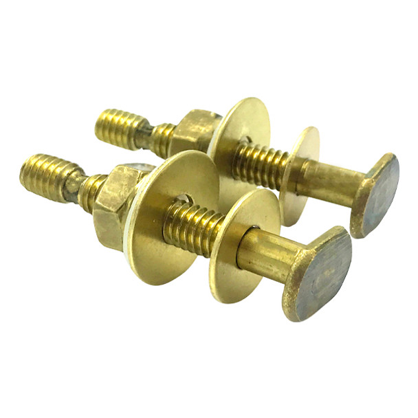 5/16″ x 2 1/4″ All-Brass Flange Bolts (Pair) 5/16″ x 2 1/4″ All-Brass Flange Bolts (Pair)