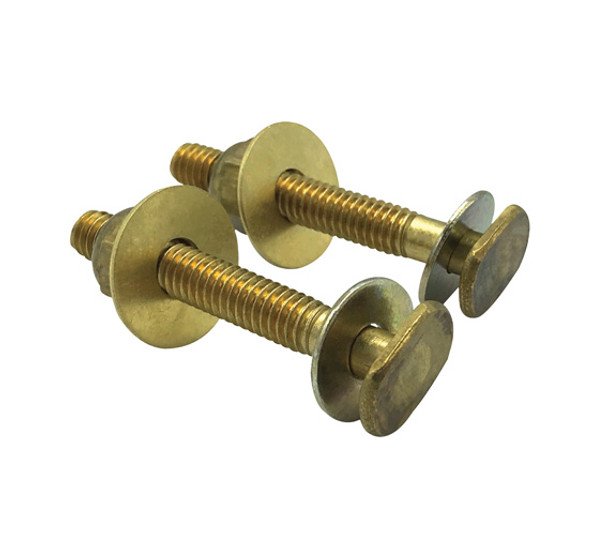 5/16″ x 2 1/4″ Brass EZ-FIX Snap-off Flange Bolts (Pair)