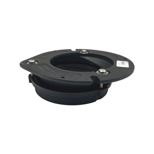 4″ Offset Cast Iron Quick-Set Flange