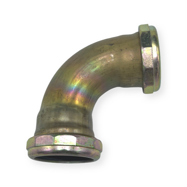 1 1/2″ Rough Brass Double Slip Elbow