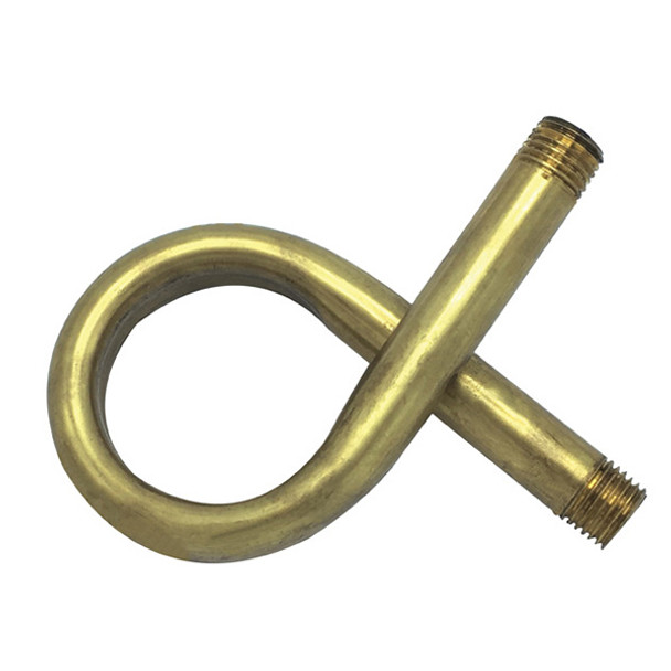 Angle Brass Pigtail – 90 Deg