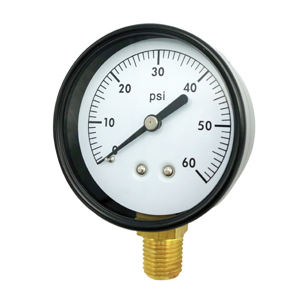 2 1/2″ 60 PSI Pressure Gauge