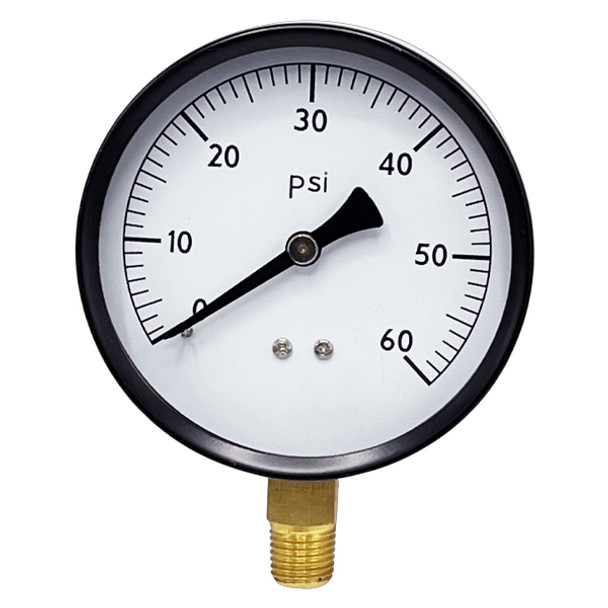 3 1/2″ 60 PSI Pressure Gauge