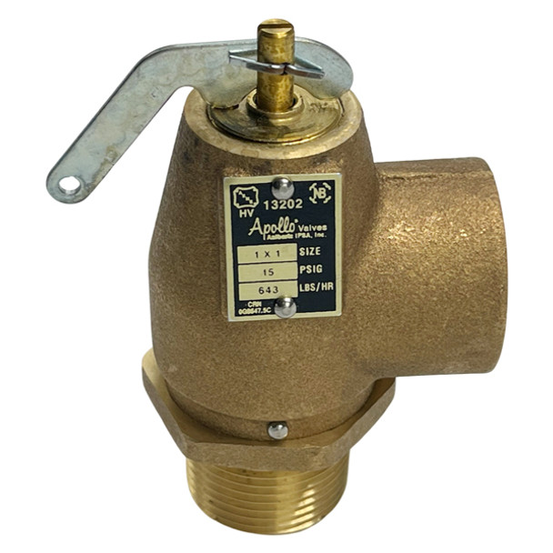 1″ Side Outlet Pop Safety Valve