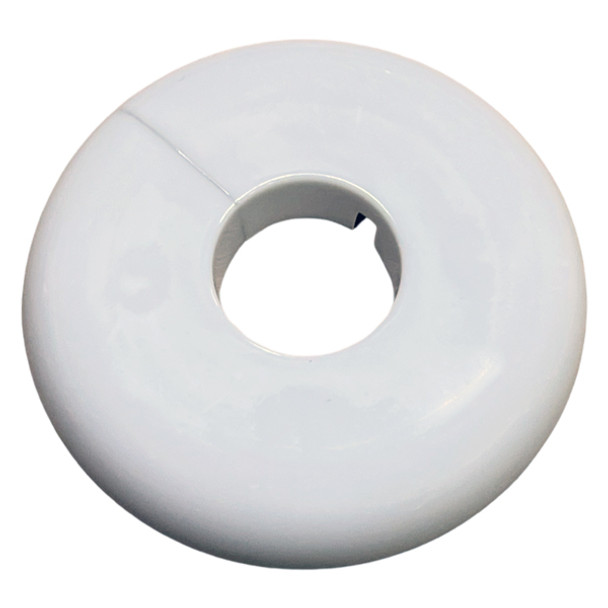 1/2″ IP White Plastic Floor & Ceiling Plate