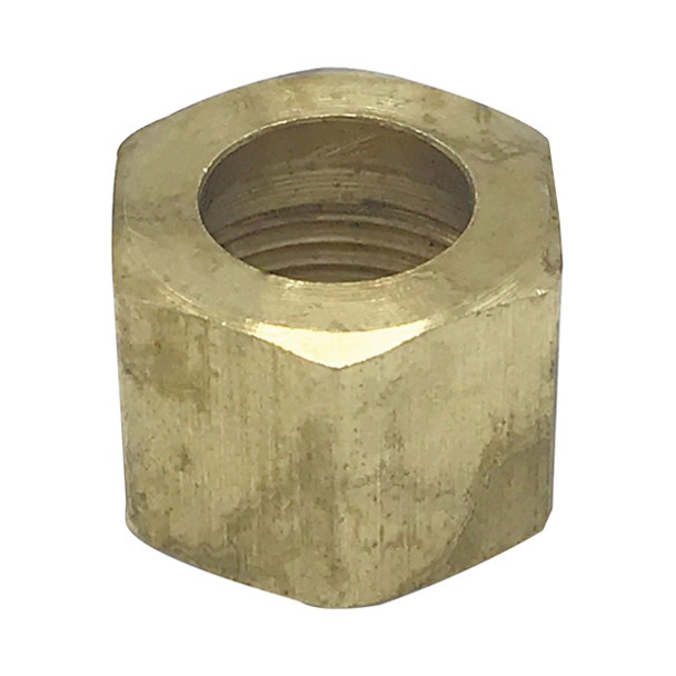 3/8″ #61 Brass Compression Nut