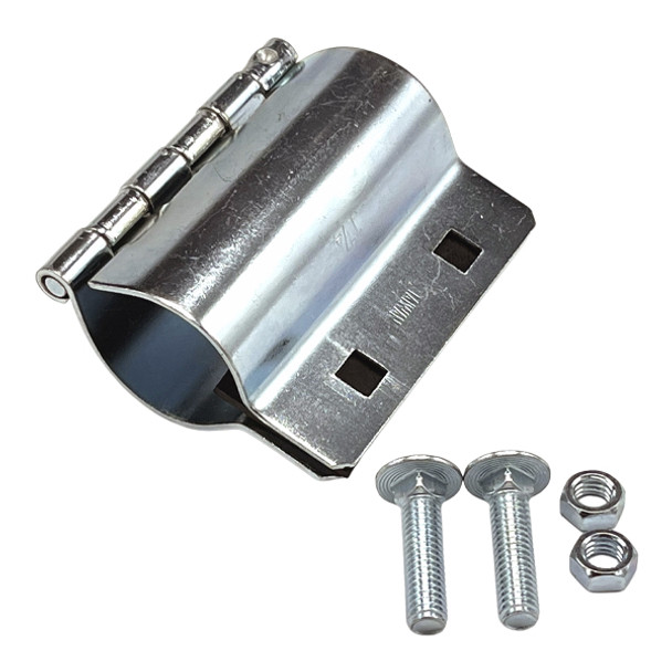 1″ Hinged Steel Pipe Clamp