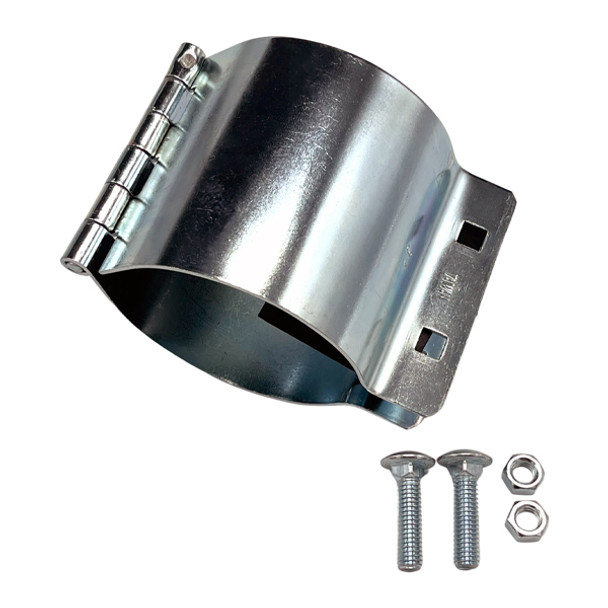 3″ Hinged Steel Pipe Clamp