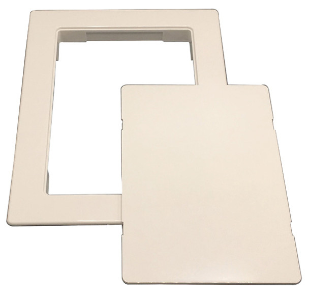 6″x 9″ White ABS Snap-In Access Panel