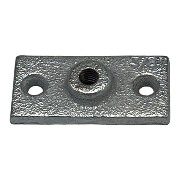 3/8″ Galvanized 3-Hole Ceiling Flange