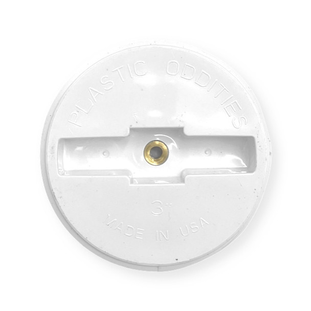 3″ PVC Cleanout Plug With Screw