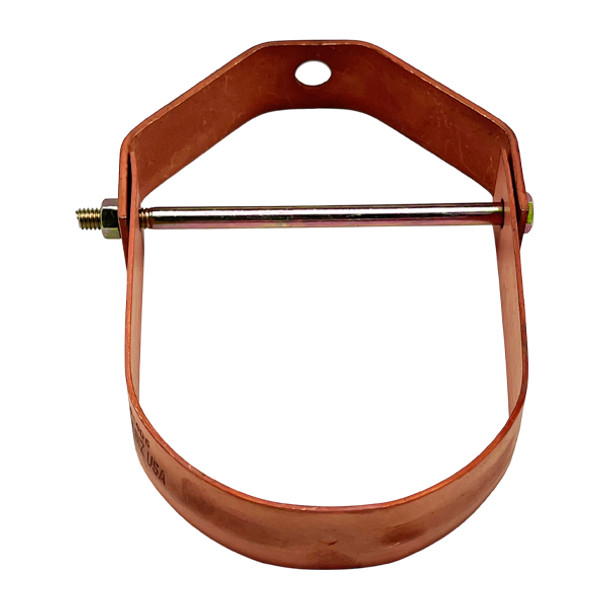 4″ Light Duty Copper-Plated Clevis Hanger