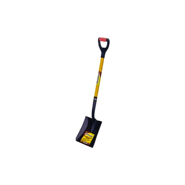 Square Fiberglass D-Handle Shovel