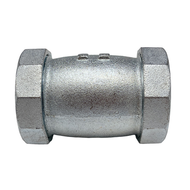 2″ Long Galvanized Compression Coupling