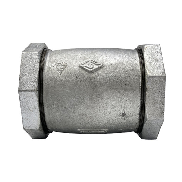 3″ Long Galvanized Compression Coupling