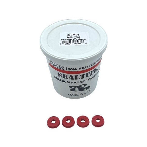 #1/4L Flat Sealtite Washers