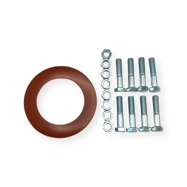 4″ Ring Gasket Kit with Bolts & Nuts – Rubber