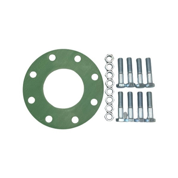 4″ Companion Flange Gasket Kit with Bolts & Nuts – Fiber