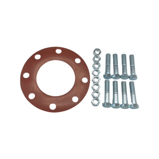 5″ Companion Flange Gasket Kit with Bolts & Nuts – Rubber