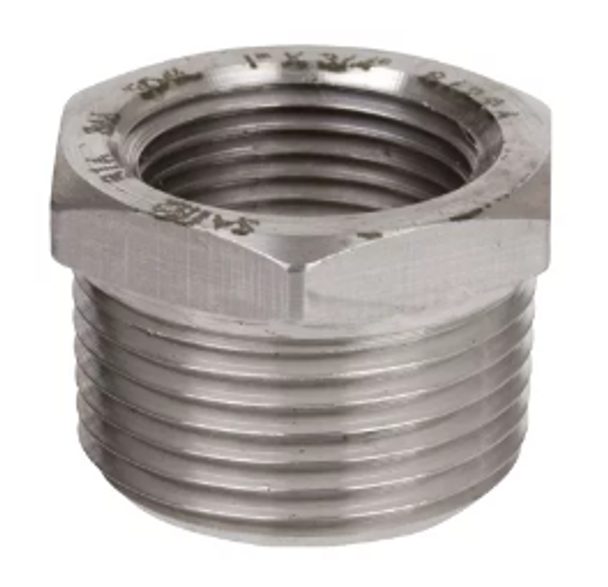 3000# 304L Stainless Steel Forged Threaded Hex Bushing