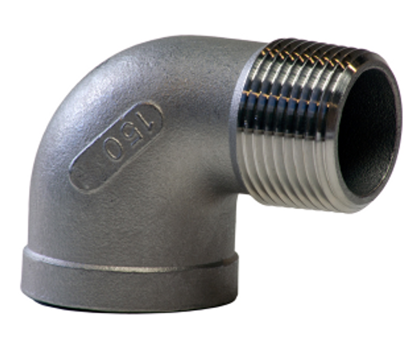 150# Stainless Steel 90° Street Elbow ISO 49