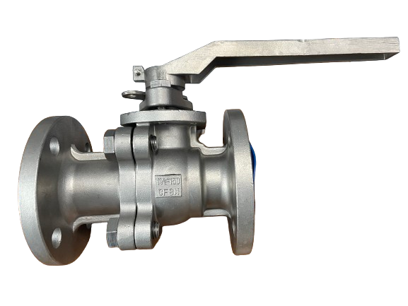 Teton Products Stainless Steel Full Port Flanged Ball Valve