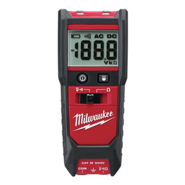 Milwaukee 2213-20 Auto Voltage/Continuity Tester w/ Resistance