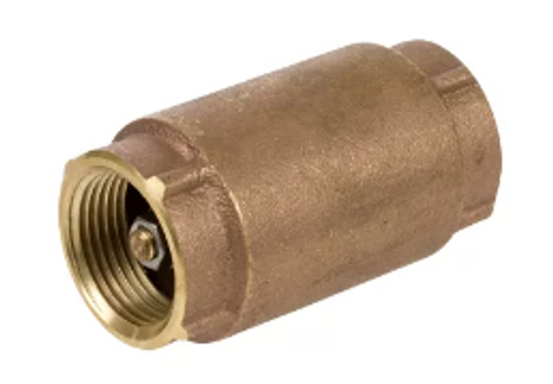 Brass In-Line Check Valve