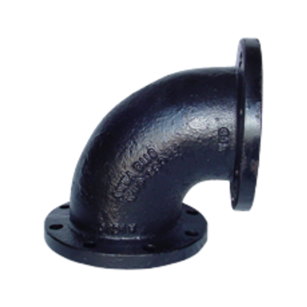 Ductile & Cast Iron Flanged 90 Degree Elbow