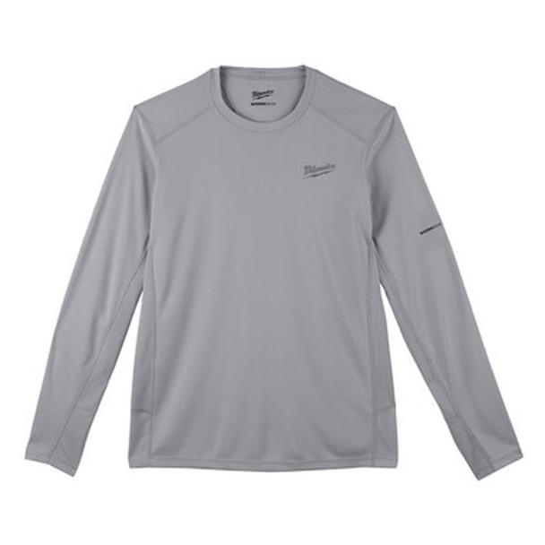 Milwaukee 415G-S WORKSKIN Lightweight Performance Long Sleeve Shirt- Gray, S