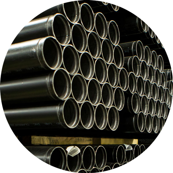 Domestic Black Lightwall Roll Grooved ERW X 10'6" Sch10 A135