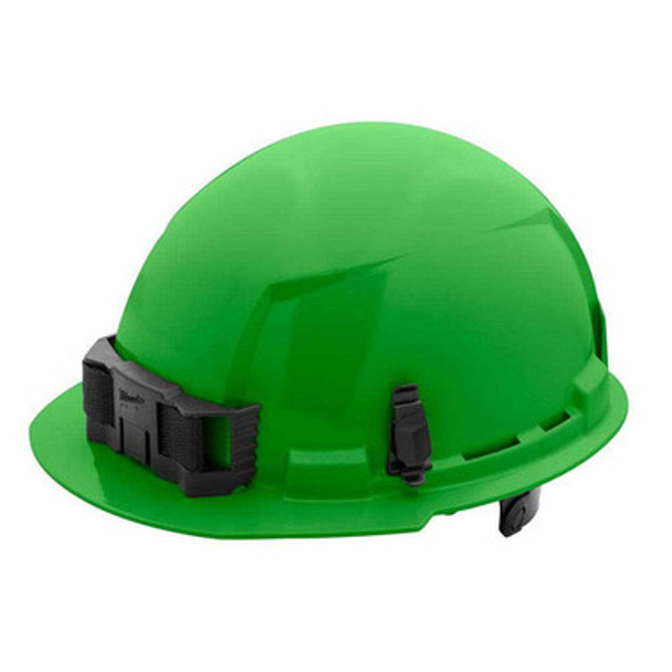 Milwaukee 48-73-1126 Green Front Brim Hard Hat with 6PT Ratcheting Suspension  Type 1 Class E