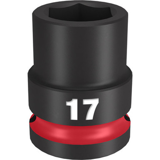 Milwaukee 49-66-6249 SHOCKWAVE Impact Duty 1/2"Drive 17MM Standard 6 Point Socket