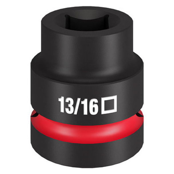Milwaukee 49-66-7841 SHOCKWAVE Impact Duty 1" Drive 13/16" Standard 4 Point Square Socket