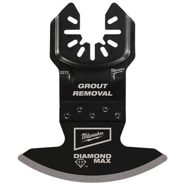 Milwaukee 49-25-2275 Open-Lok Diamond Max Diamond Grit Grout Removal Multi-Tool Blade 5Pk