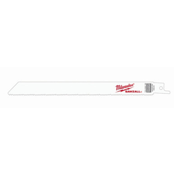 Milwaukee 48-00-5193 8" x 10/14TPI Bi-Metal Super Sawzall Blade