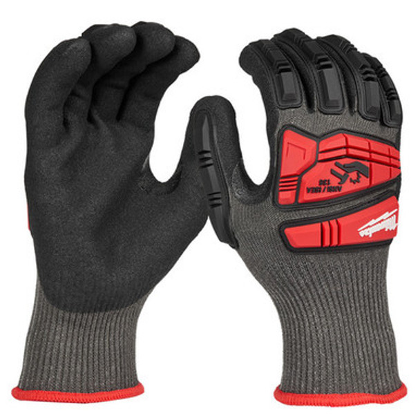 Milwaukee 48-73-8151 Impact Cut 5 Nitrile Dip Glove - M