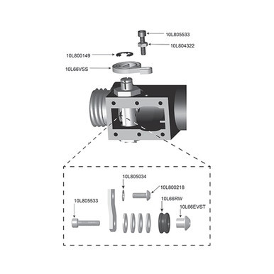 Spindle Spring for Blastmaster® 153 Remote Control Valve
