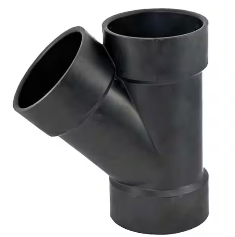 ABS DWV 45 Wye (HUB x HUB x HUB)