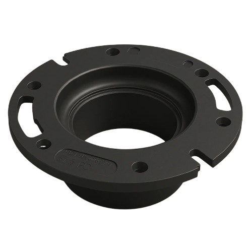 ABS DWV Closet Flange (HUB)