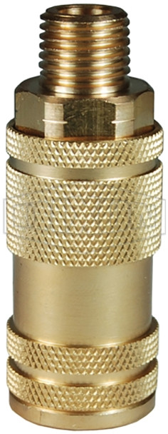 2LM2-B - L-Series Lincoln Pneumatic Male Threaded Coupler