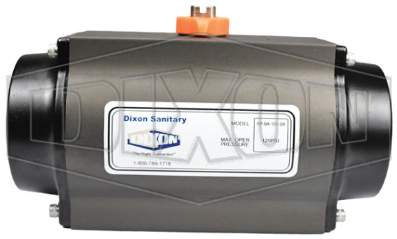 RP-BA-101-SR - RP-BA-Series Spring Return Rack and Pinion Actuator