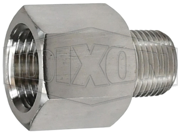 3750606SS - Female NPTF x Male NPTF Adapter