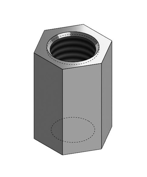 Fig. 51R Reducing Rod Coupling Electro-Galvanized